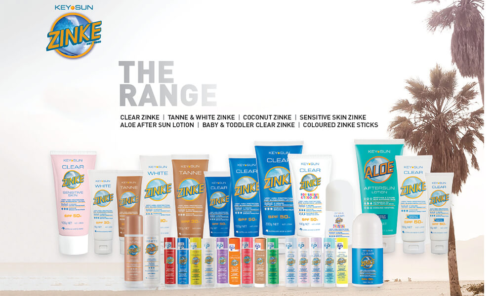 sunscreen range