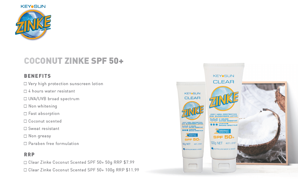 sunscreen range